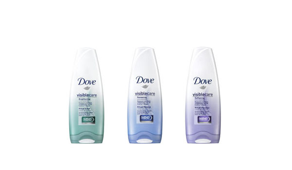 Dove Visible Care crèmes de douche