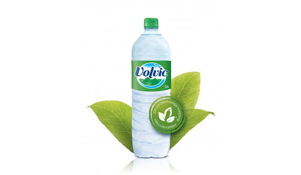 Volvic, bouteille végétale