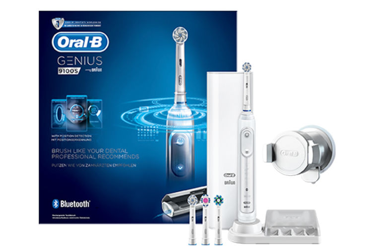 Oral-B Genius 9100S White Elektrische Tandenborstel