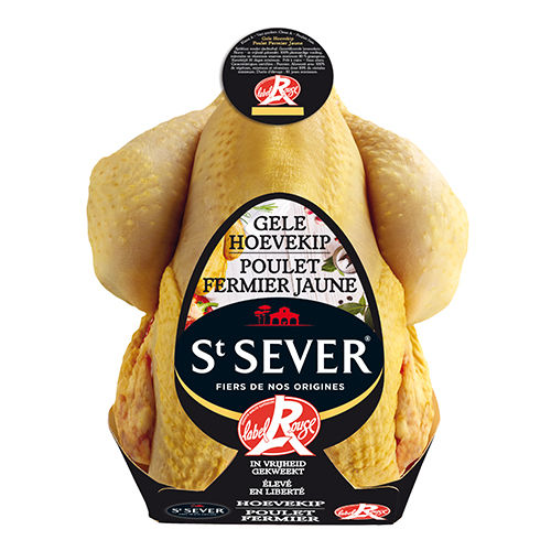 St Sever – Poulets Fermiers Label Rouge Jaune-Blanc-Noir