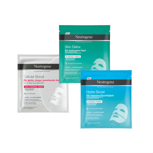 Neutrogena Hydrogel mask collection