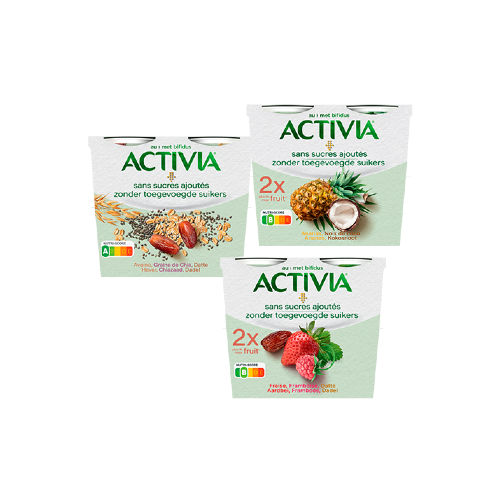 Activia Zonder Toegevoegde Suikers