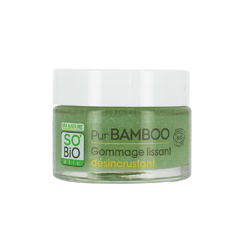 Gommage lissant désincrustant Pur Bamboo So’Bio Etic