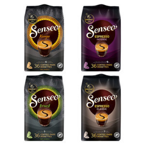 Senseo – Compactes pads Senseo Espresso & Origins