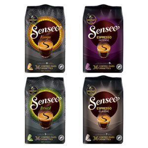 Senseo – Compactes pads Senseo Espresso & Origins