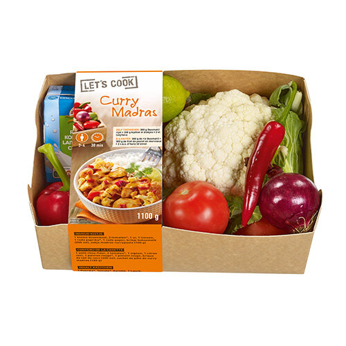LIDL – Boite repas Curry Madras