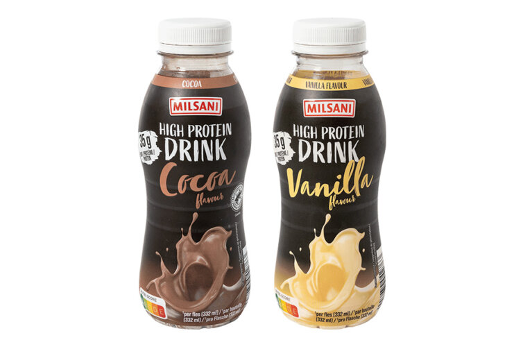ALDI – Lait protéïné Milsani Proteïnedrinks
