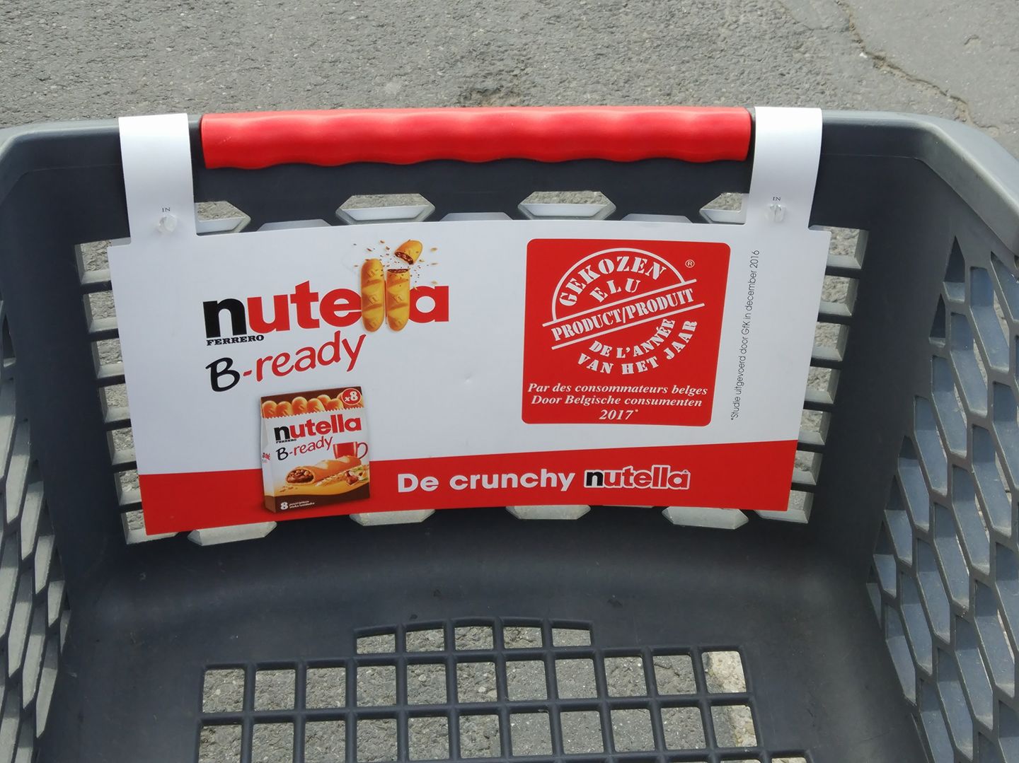 Nutella B-ready panier