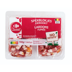 LARDONS FRANCE FUMÉS SUPÉRIEURS 2 X 500G S/AT – Campagnes & Terroirs